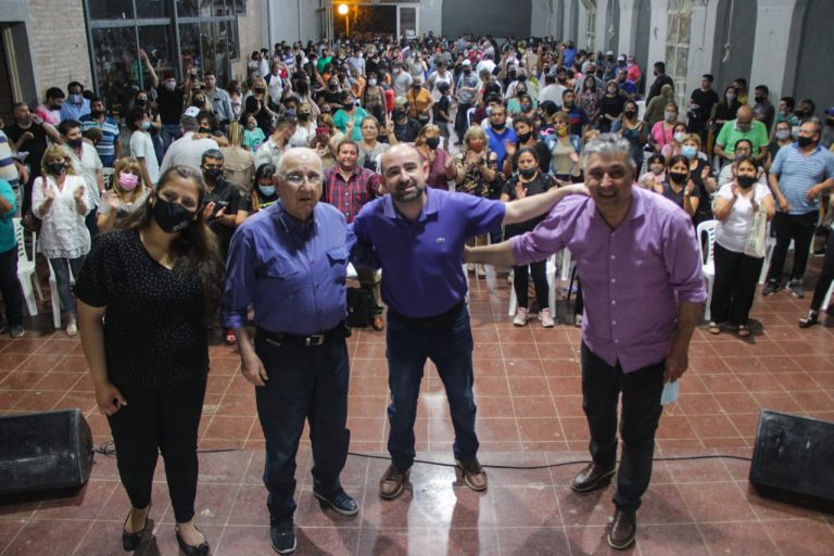 Mirolo presidió un multitudinario plenario político en La Banda