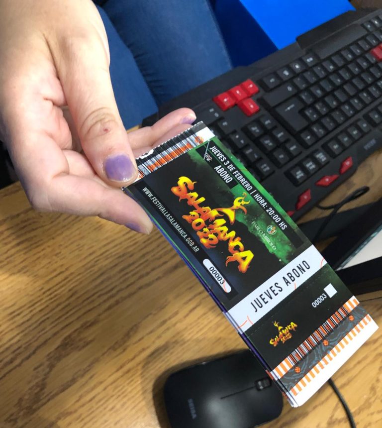 Exitosa venta de entradas físicas para el Festival Nacional de la Salamanca