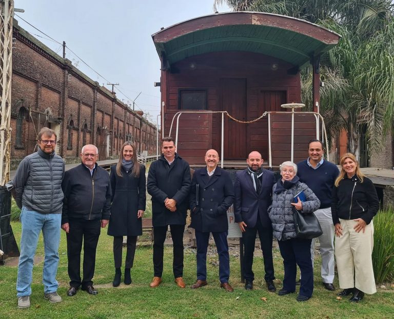 Pablo Mirolo se reunió con autoridades del Nuevo Central Argentino