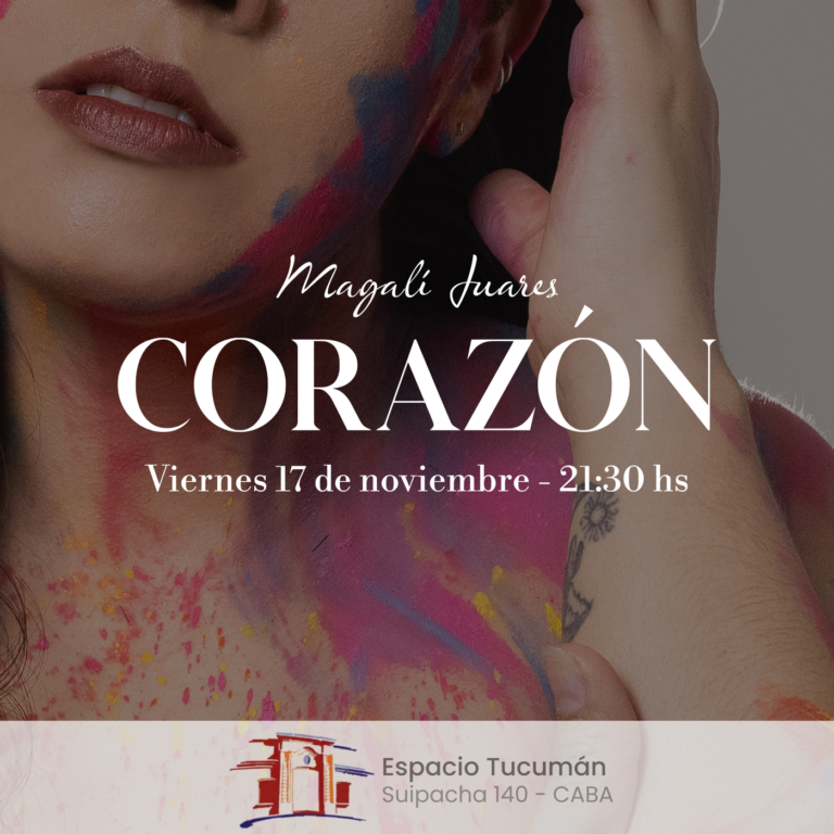 MAGALÍ JUARES  presenta su nuevo disco “CÓRAZON”